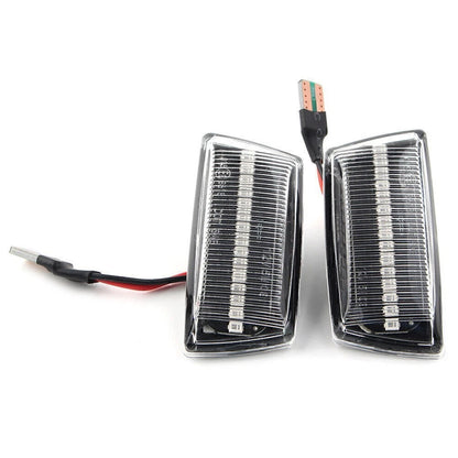 LED Dynamic Side Marker Lights for Opel Astra H MK5 Zafira B MK2 Clear