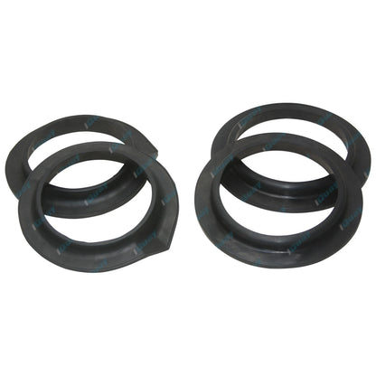 Set Front+Rear Rubber Coil Spring Seat Insulators for Patrol GQ Y60 GU Y61 GR