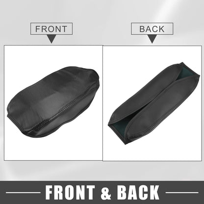 Car Center Console Armrest Cover for Toyota Camry (2007-2011) Faux Leather Black