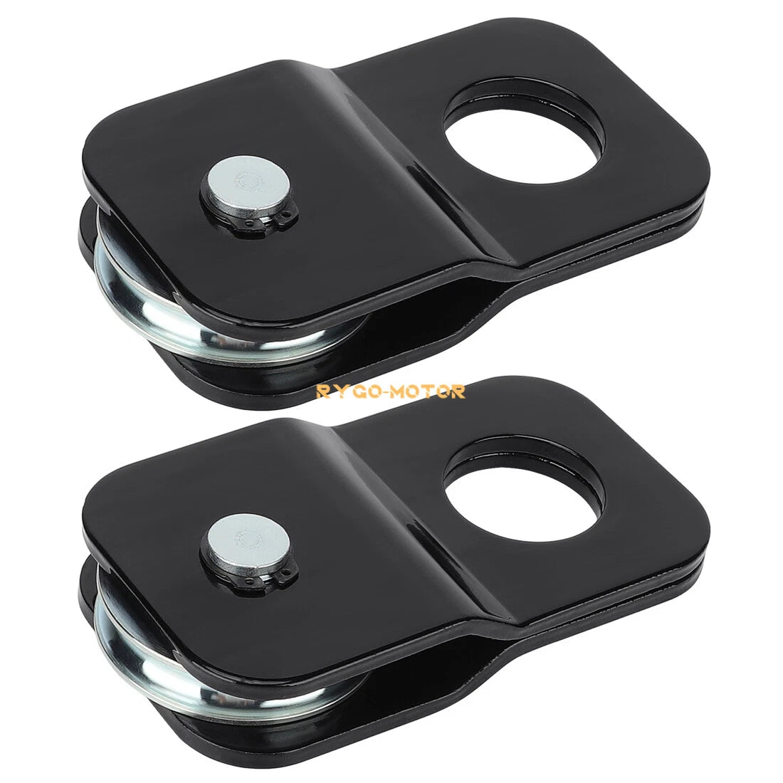 2 x Snatch Block Recovery 4 Ton Winch Pulley 8,000LB for OffRoad ATV UTV