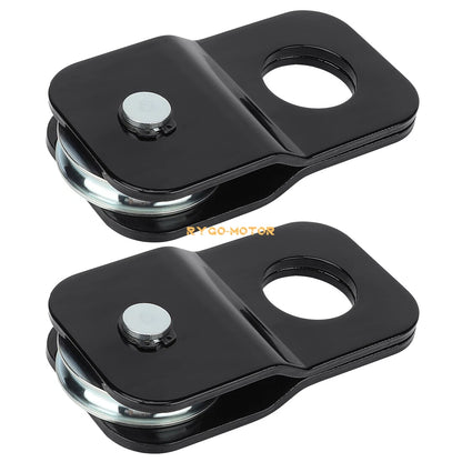 2 x Snatch Block Recovery 4 Ton Winch Pulley 8,000LB for OffRoad ATV UTV