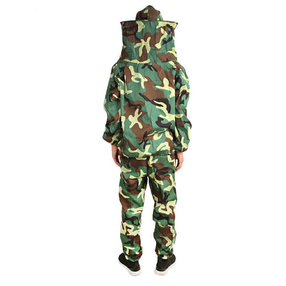 Camouflage Beekeeping Jacket & Pants Suit for Adults (2023)