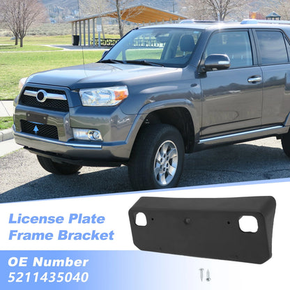 Front License Plate Bracket for Toyota 4Runner (2014-2024)