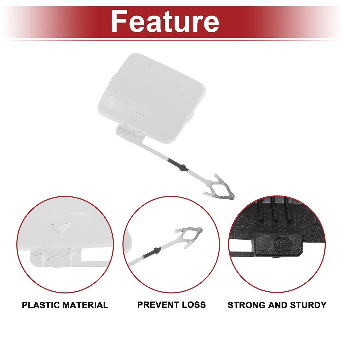 Tow Hook Cover Cap for BMW X5 E70 (2011-2013)