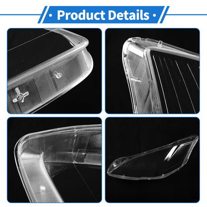 Car Front Right Headlight Lens Cover for Mercedes-Benz S-Class (2006-2009)
