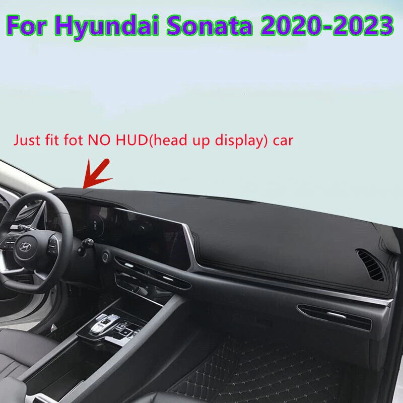 Car Leather Dashboard Cover Pad for Hyundai Sonata (2020–2023)