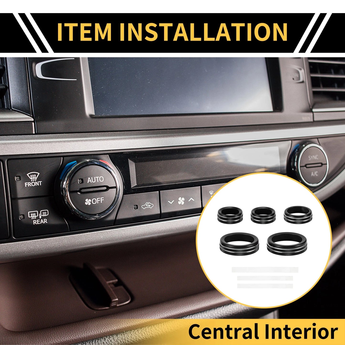 Air Conditioner Volume Switch Knob Cover for Ford Maverick (2022-2024)
