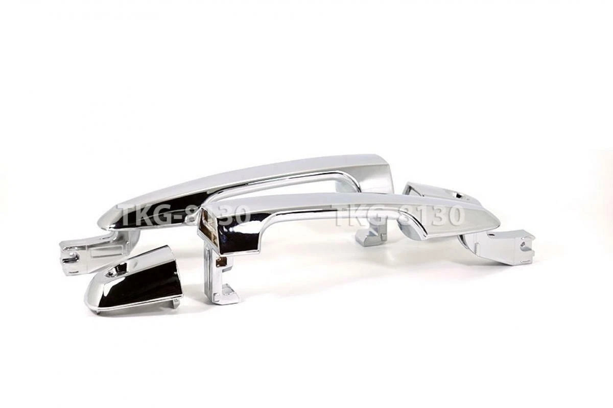 2 x Chrome Outer Front Door Handle for Mitsubishi Pajero Sport (2008-2015)