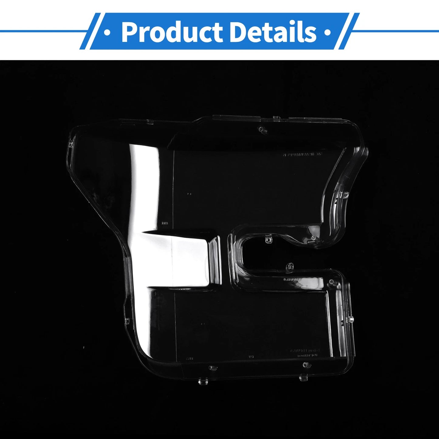 Car Front Left Headlight Lens Cover for Ford F-150 (2015-2017)
