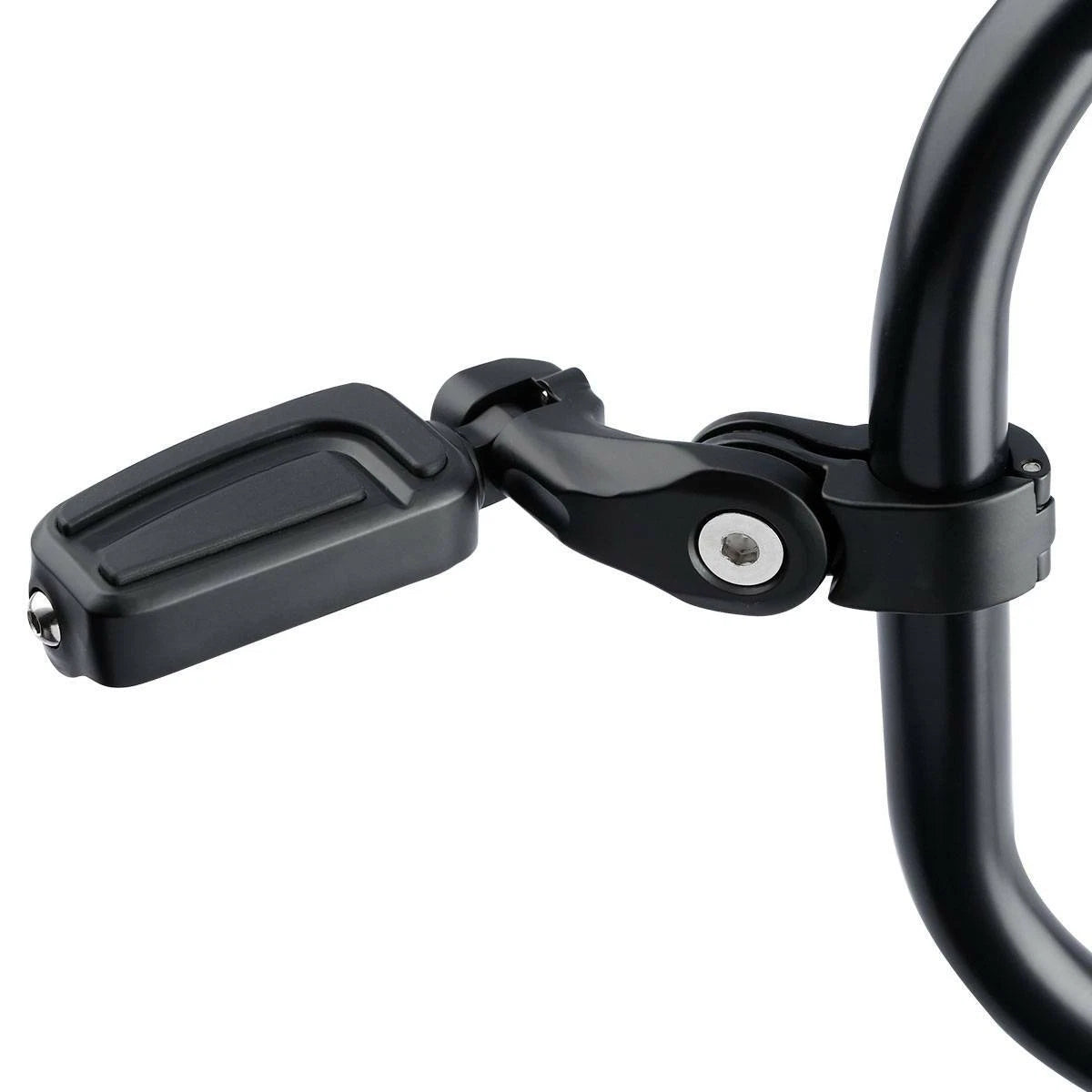 Matte Black 1 1/4'' 32mm Short Highway Bar Pegs Footpeg Pedal