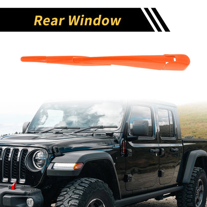 Rear Window Wiper Arm Blades Cover  for Jeep Wrangler JL JLU (2018-2024)
