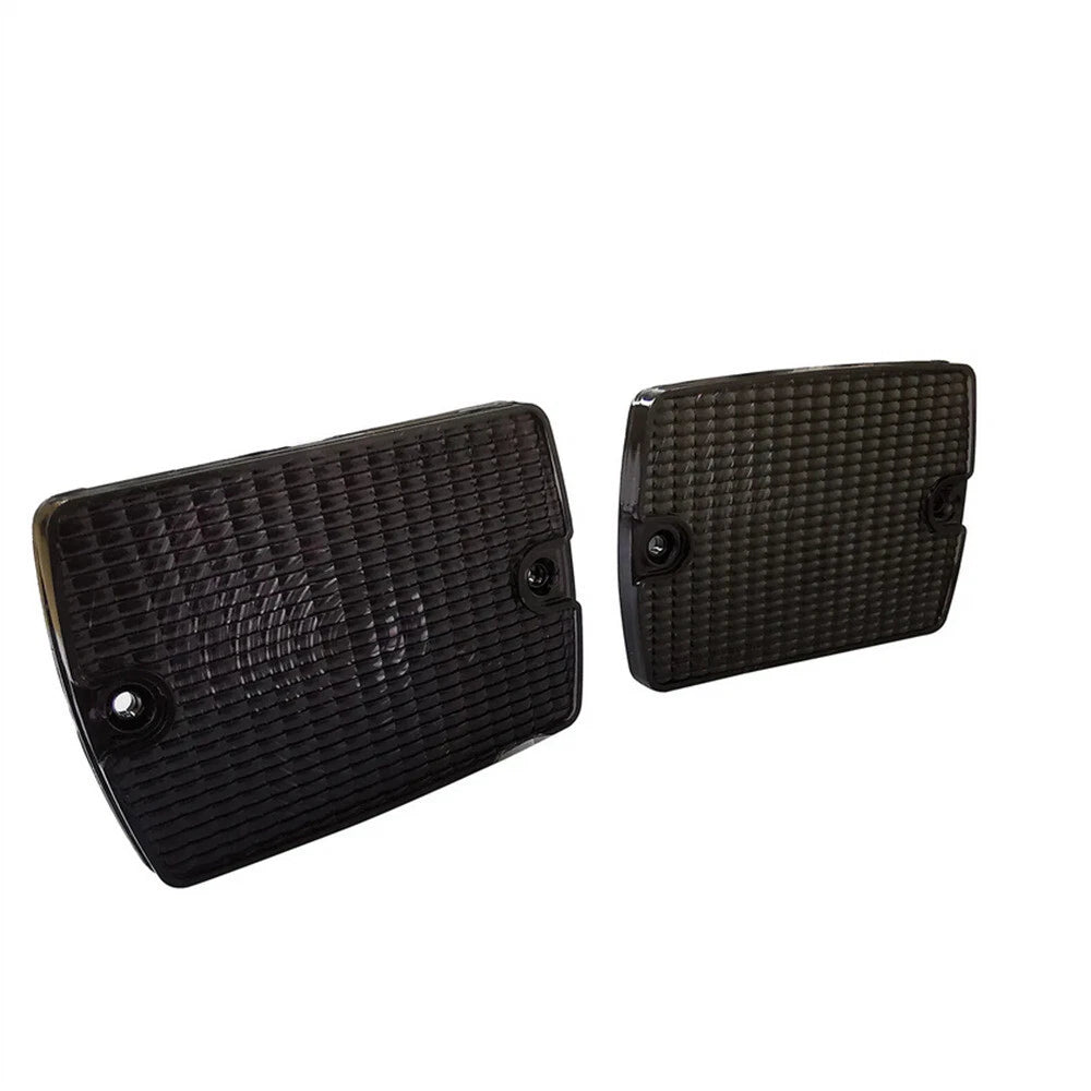 Smoked Front Turn Signal Light Housings for Jeep Wrangler (1987-1995)