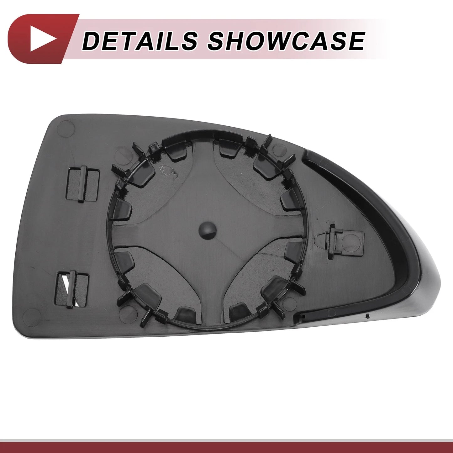 Left Driver Side Mirror Glass Replacement for Chevrolet Impala (2006-2013)