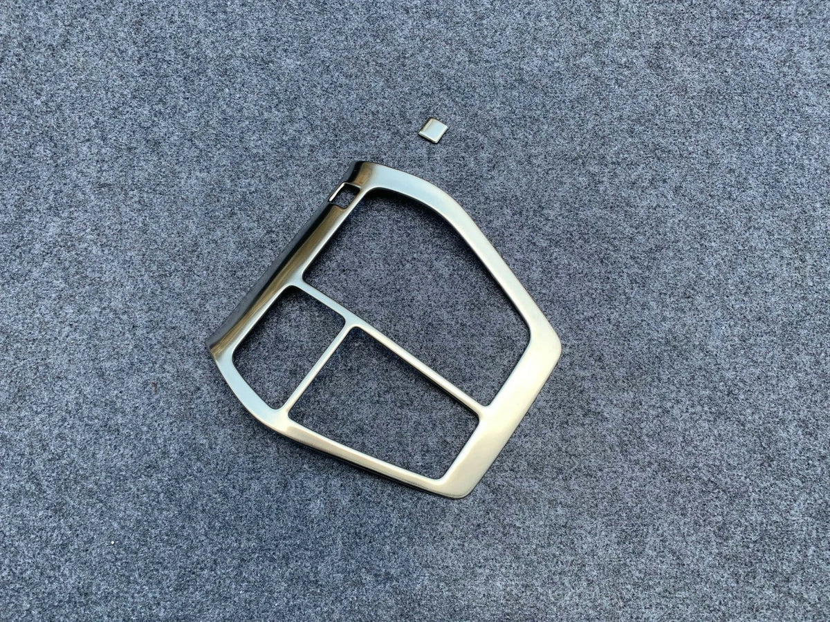 Central Gear Shift Matte Cover Frame for Toyota RAV4 (2019-2023) Stainless Steel