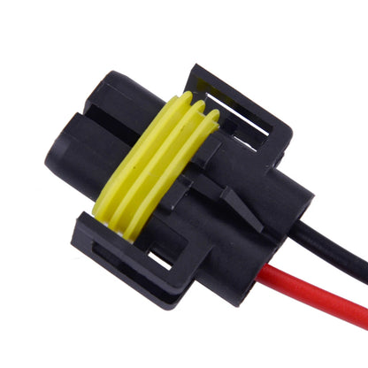 Female 880 Fog Light Bulb Plug Adapter Socket Wire Harness for Car