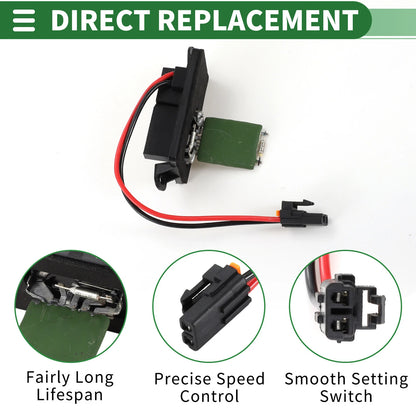 HVAC Blower Motor Resistor for Buick Rainier & Chevy Trailblazer