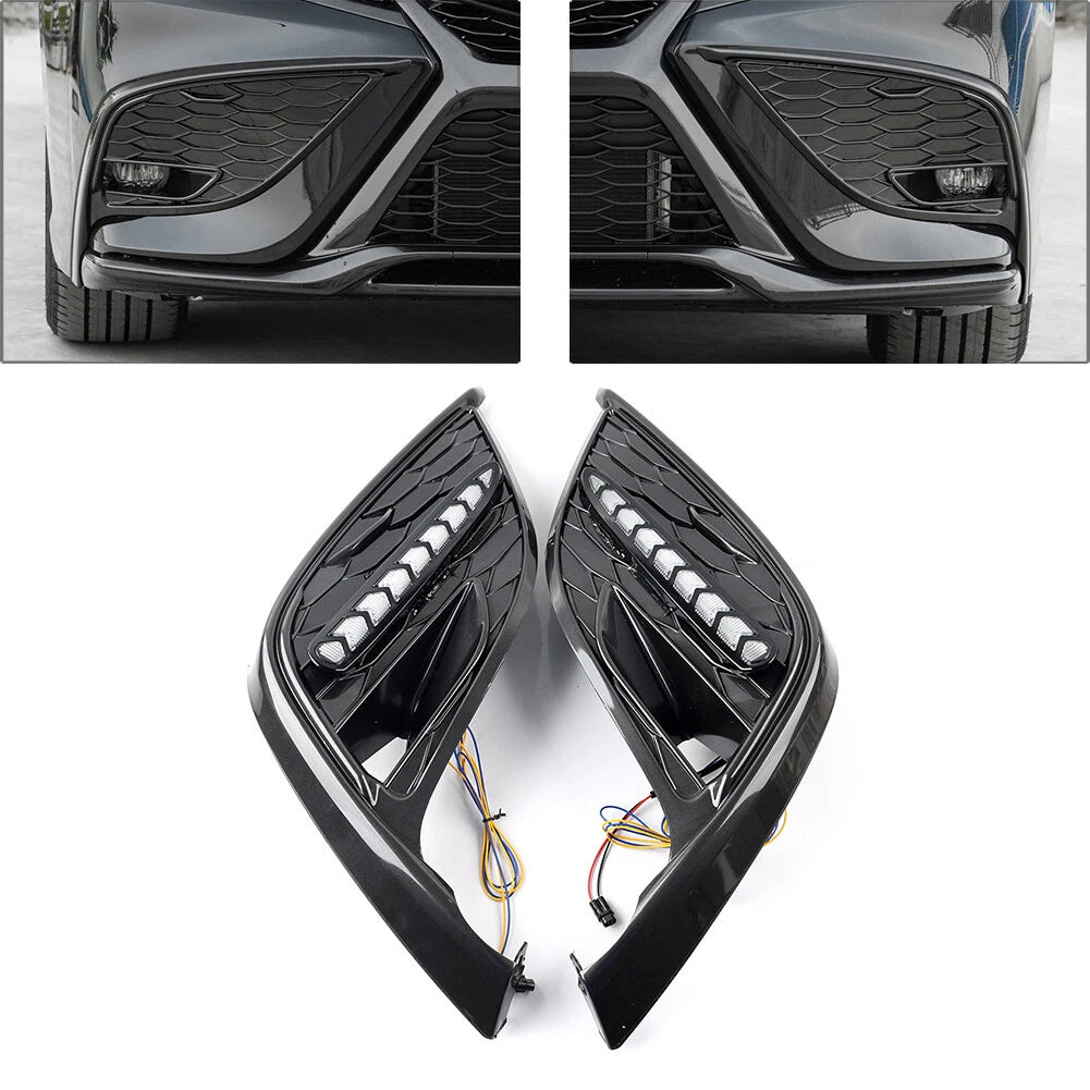 LED Daytime Running Light Turn Signal Lamp for Toyota Camry 2021-2024