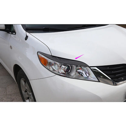 Headlight Eyebrow Covers for Toyota Sienna LE SE (2011-2020)