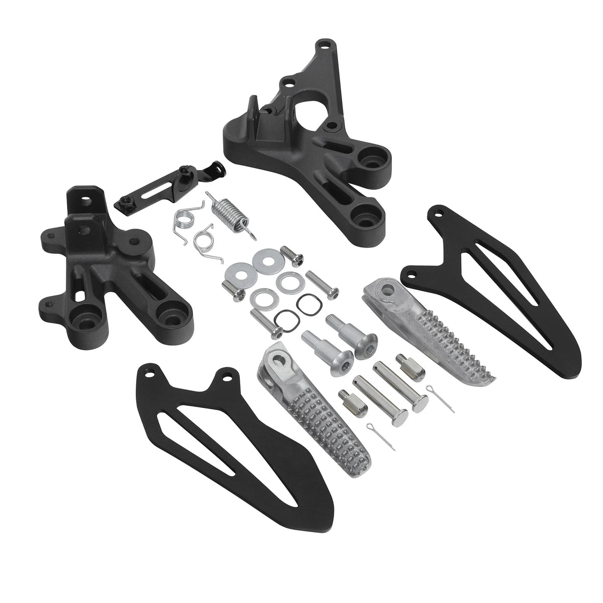 Front Rider Driver Footpegs Bracket Set for Yamaha YZF R7 (2022-2025)