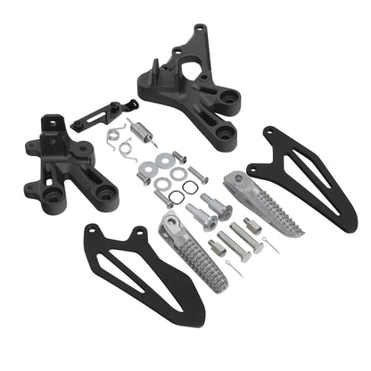Front Rider Driver Footpegs Bracket Set for Yamaha YZF R7 (2022-2025)