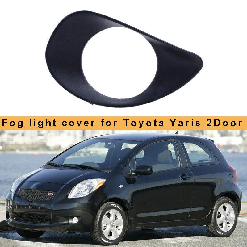 Left Fog Light Grill Cover for Toyota Yaris 2006-2010 Hatchback (2 x)