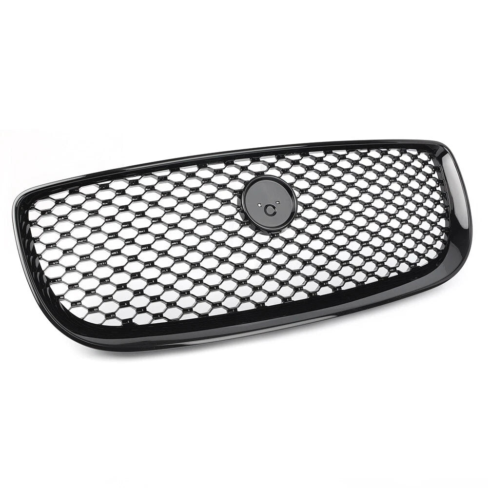 Front Upper Mesh Grille for Jaguar XJ (2016-2020) Black
