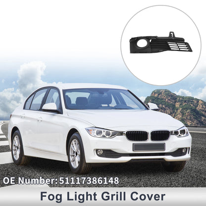Front Right Fog Light Grill for BMW 3 Series (2015-2019)