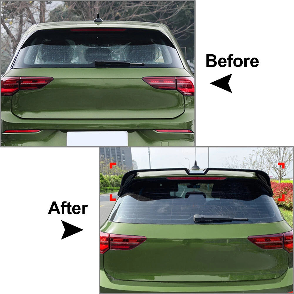 Rear Roof Spoiler Wing for VW Golf 8 R GTD GTE R Line (2020-2023)
