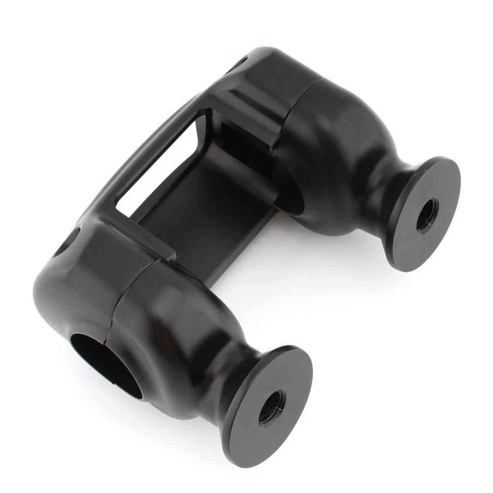 1.25" Handlebar Riser Clamp Kit for Harley Softail Dyna Street Bob Fat Bob