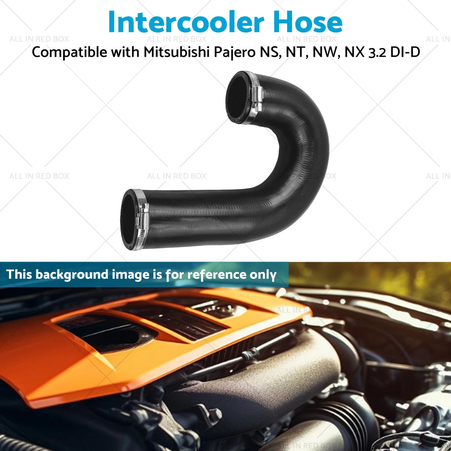 Intercooler Hose for Mitsubishi Pajero 3.2 DI-D Turbo (2000-2006)