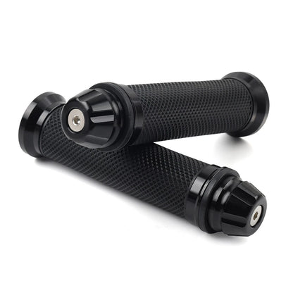 7/8" Black Handle Bar Hand Grips for Yamaha, Honda, Suzuki
