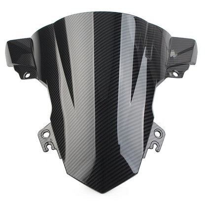 Black Carbon Fiber ABS Windshield for BMW S1000RR (2015-2018)