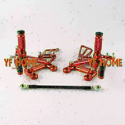 Rearsets Footrest Pegs for Kawasaki Ninja ZX6R (2003-2004) - Red