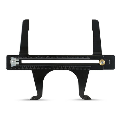Dual Scale Brake Measuring Tool for Rear Drum Brake Shoe Use