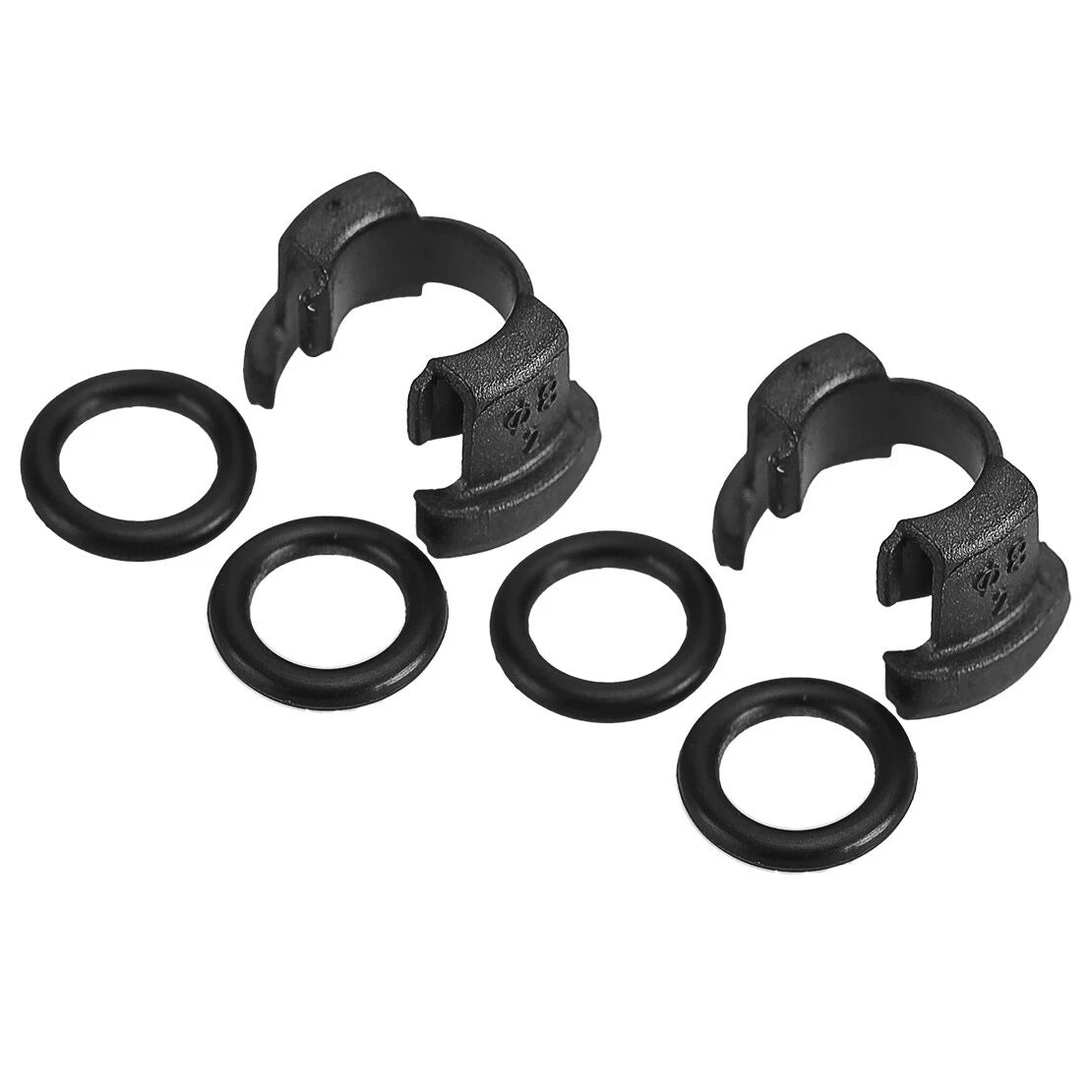 Set of 4 AC Condenser Hard Line Lock Clips for Toyota Corolla (2014-2019)
