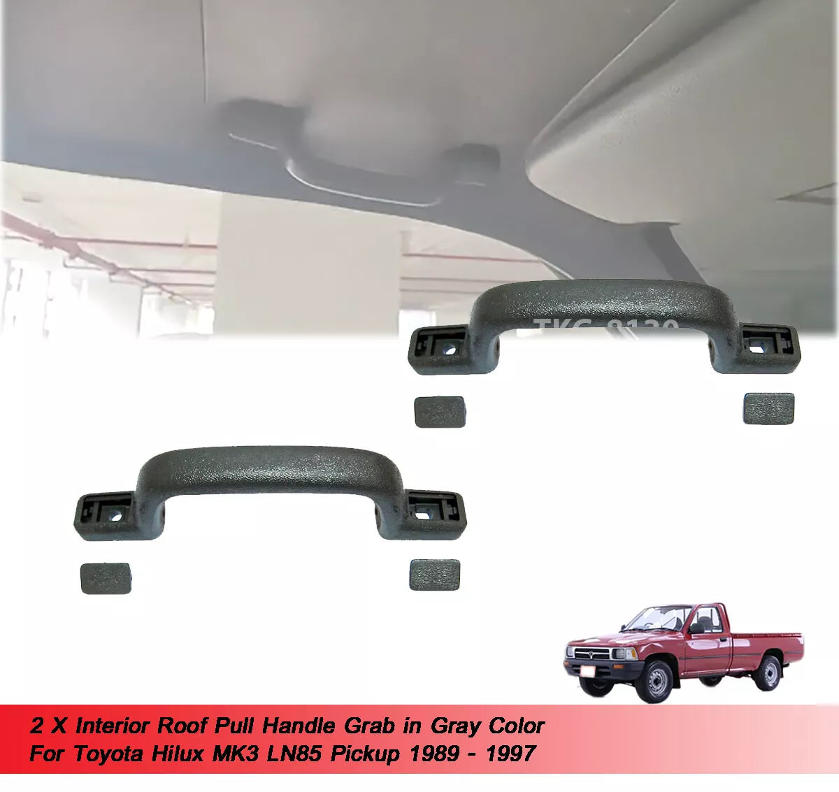 Roof Pull Handle Grab for Toyota Hilux MK3 LN85 (1989-1997)