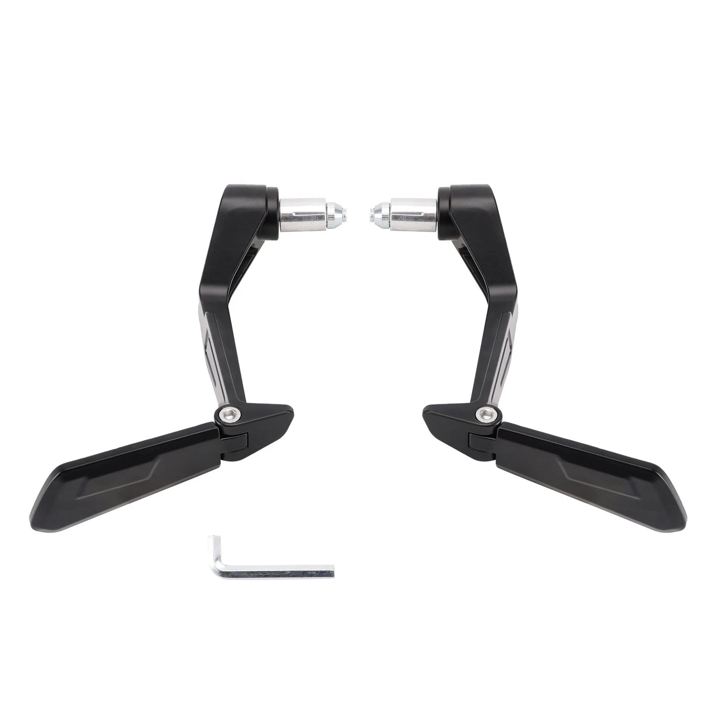 Rearview Mirror Pair for Motorcycle Black for Lever Guard 13-17mm (2013-2017)