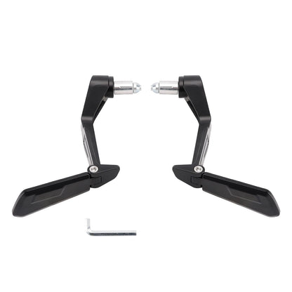 Rearview Mirror Pair for Motorcycle Black for Lever Guard 13-17mm (2013-2017)