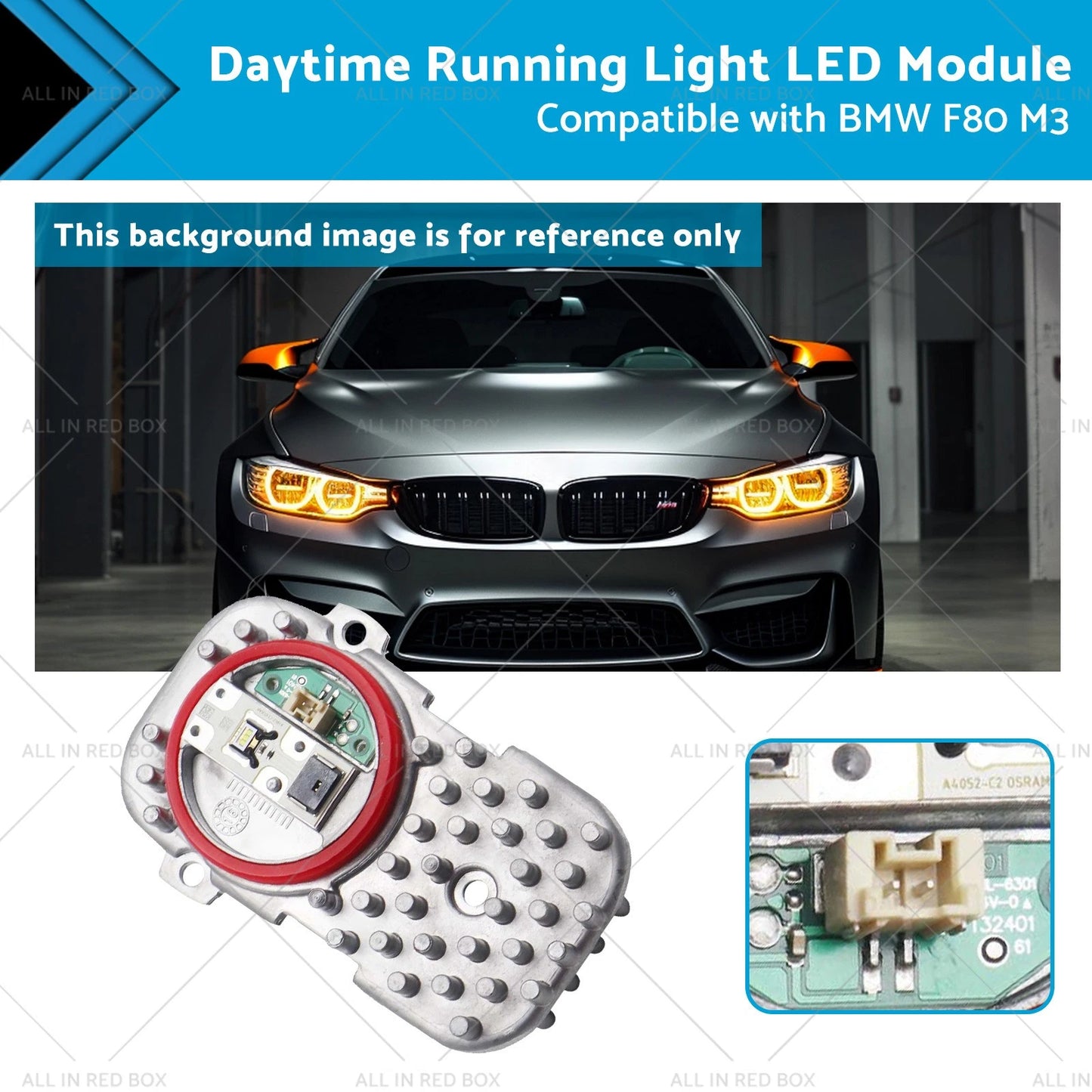 LED Headlight Insert Diode Module for BMW 328i (2007-2013)