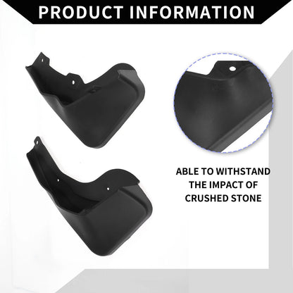 Mud Flap Splash Guards for Peugeot 3008 (2017-2019)