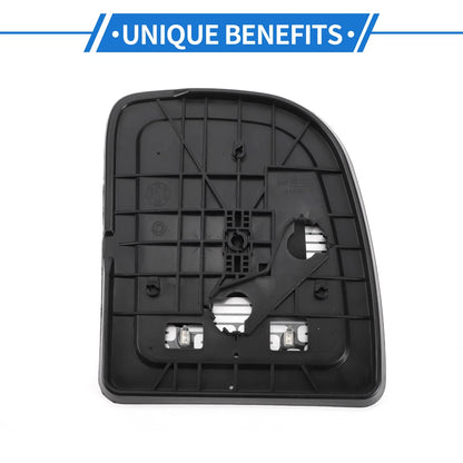 Heated Left Driver Side Mirror Glass for Ford E150 (2004-2014)