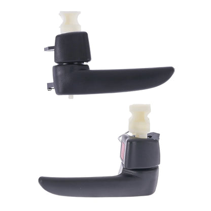 Inner Door Handle Set of 2 for Mazda 3 (2003-2009) Black Front & Rear