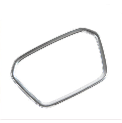 Silver Center Steering Wheel Logo Trim Sticker Aluminum Fit For Audi Q5 Q7 2018+