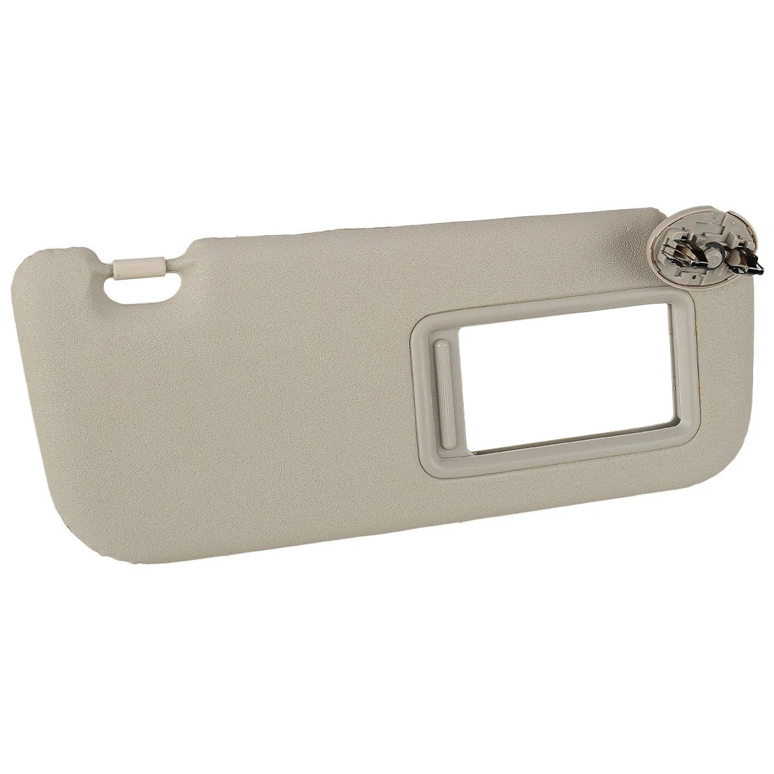 Beige Right Sun Visor with Makeup Mirror for Toyota Corolla (2009-2013)