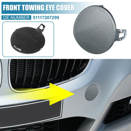 Tow Hook Cover for BMW 3 Series E90 E91 (2009-2012) Gray
