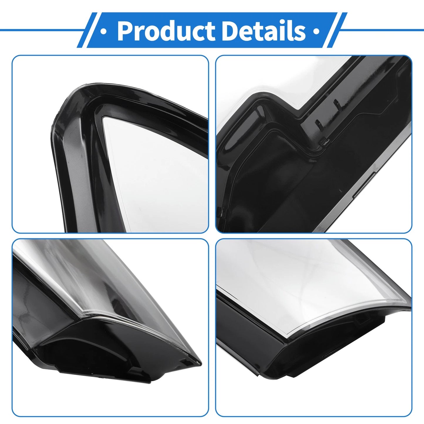 Front Left Headlight Lens Cover for BMW 330i (2019 - 2021)