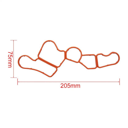 Engine Oil Filter Housing Gasket Seal Kit for Mercedes-Benz M272 (2004-2015)