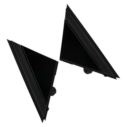 Side Rearview Door Mirror Flag Cover Moldings for FIAT 500 (2012-2017)