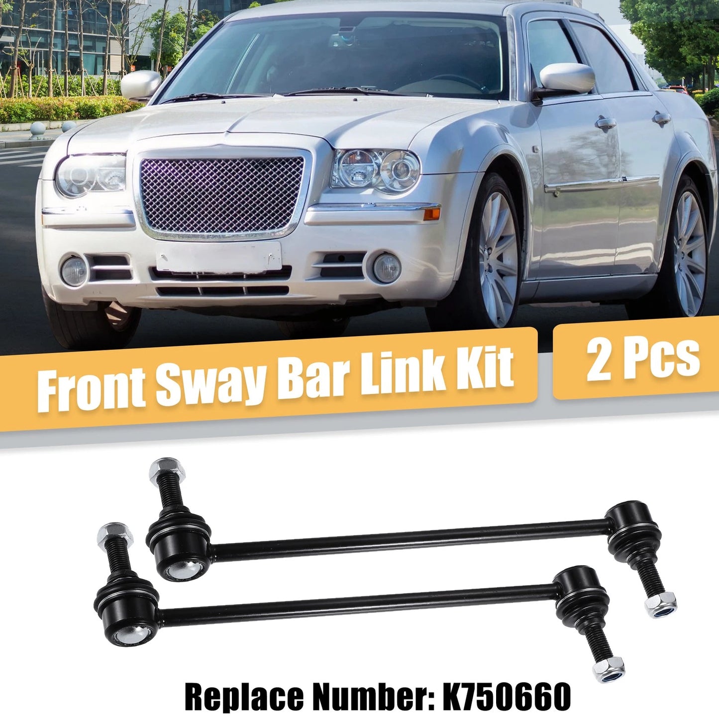 2 x Front Rear Sway Bar Links Stabilizer End Link for Buick Regal (2011–2017)