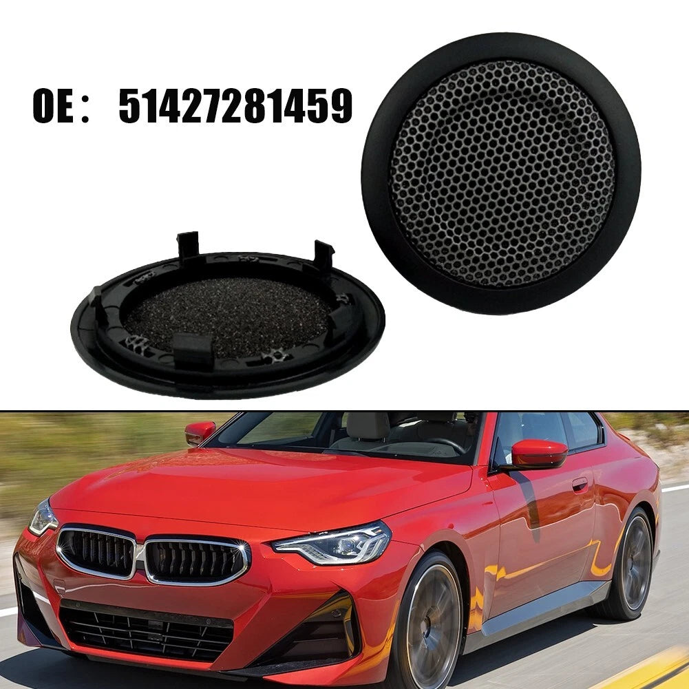 Black Rear Door Speaker Cover for 1234 Series F20 F22 F30 F32